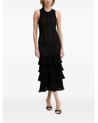 Twinset - Tiered Pointelle-Knit Dress - Lyst