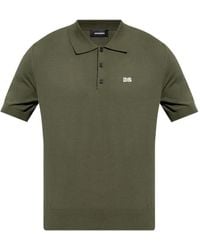 DSquared² - Logo-Embroidered Polo Shirt - Lyst