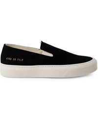 Common Projects - Slip-On-Sneakers aus Wildleder - Lyst