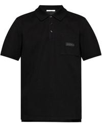 Givenchy - Poloshirt Met Logopatch - Lyst