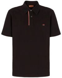 Missoni - Polo Con Logo Ricamato - Lyst