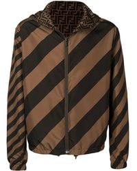 Fendi - Chaqueta Reversible Con Cremallera - Lyst