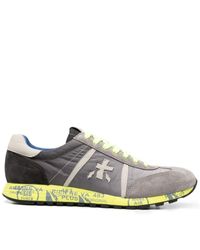 Premiata - Lucy Panelled Low-top Sneakers - Lyst