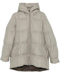 Colombo - Quilted Hooded Padded Coat - Lyst