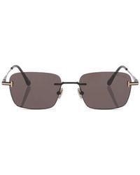 Tom Ford - Jake-02 Rectangle-Frame Sunglasses - Lyst