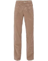 JW Anderson - Straight Leg Mid-Rise Cotton Trousers - Lyst