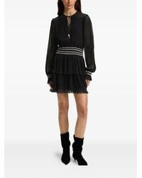 BOSS - Long-Sleeves Mini Dress - Lyst