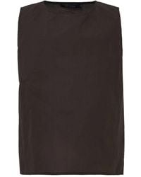Sofie D'Hoore - Sleeveless Side-Split Top - Lyst
