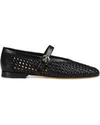 Doucal's - Leather Ballerina Shoes - Lyst