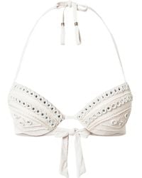 Twinset - Top de bikini con bordado - Lyst