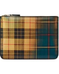 Comme des Garçons - Plaid-Pattern Wallet - Lyst