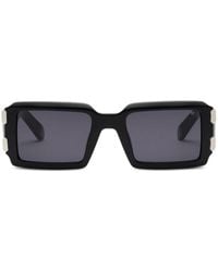 Philipp Plein - Plein Eagle Rectangular Sunglasses - Lyst