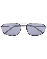 Saint Laurent - Edgy Sl 561 Pilot-frame Sunglasses - Lyst