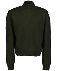 A_COLD_WALL* - Utility Mock-Neck Cardigan - Lyst