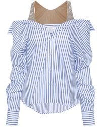 GIUSEPPE DI MORABITO - Layered Striped Shirt - Lyst