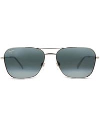 Maui Jim - Na'Auao Pilot Sunglasses - Lyst
