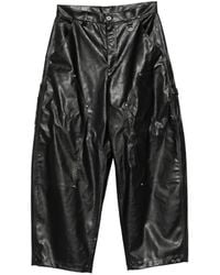 TEAM WANG design - Reset Wide-Leg Trousers - Lyst