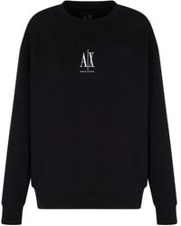 ARMANI EXCHANGE - Sweat À Logo Brodé - Lyst