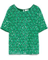 P.A.R.O.S.H. - Gild Blouse - Lyst