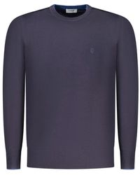 COVERI MOVING - Fine-Knit Cotton Sweater - Lyst