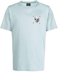 PS by Paul Smith - Skull-print Cotton T-shirt - Lyst