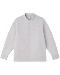 CFCL - Soft Milan Stand-Collar Long-Sleeve Shirt - Lyst