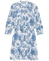 MC2 Saint Barth - Mini-Jurk Met Ceintuur - Lyst