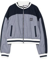 SPORT b. by agnès b. - Veste Zippée À Carreaux - Lyst