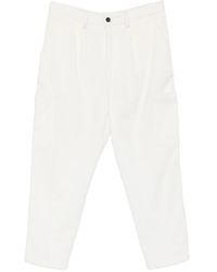 Eleventy - Pantalones De Pana Con Pinzas - Lyst
