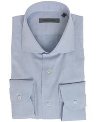 Corneliani - French-Collar Poplin Shirt - Lyst