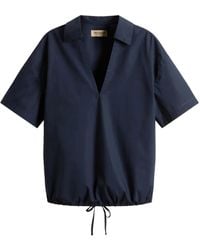 Woolrich - Poplin Blouse - Lyst