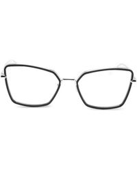 Dita Eyewear - Behcka Brille Mit Eckigem Gestell - Lyst