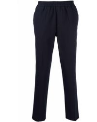 Harmony - Textured Slim-fit Trousers - Lyst