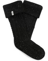 UGG - Shaye Cable-Knit Socks - Lyst