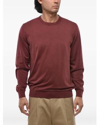 Corneliani - Crew-Neck Cotton Sweater - Lyst