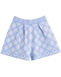 Chinti & Parker - Pantalones cortos de algodón de x Laura Whitmore - Lyst