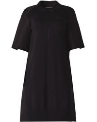 Sacai - Gabardine Mini Dress - Lyst
