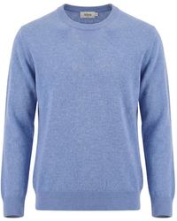 Altea - Crew-Neck Wool Sweater - Lyst