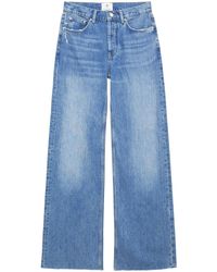 Anine Bing - Hugh Jeans Mit Weitem Bein - Lyst
