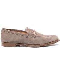 Brunello Cucinelli - スエード ローファー - Lyst