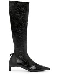 Courreges - Women Scuba Vinyl Boots - Lyst