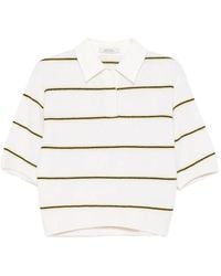 Dorothee Schumacher - Polo Sporty Statement À Rayures - Lyst