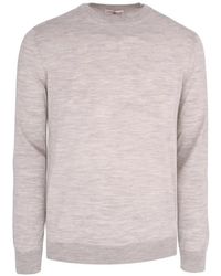 Luciano Barbera - Marl-Effect Wool Sweater - Lyst
