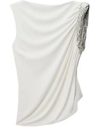 Alexander Wang - Crystal Twist Sleeveless Top - Lyst