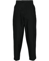Lemaire - Pressed-crease Trousers - Lyst