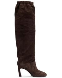 Ash - Eden Suede Knee-High Boots - Lyst
