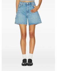 Rag & Bone - Kaia Denim Knee-Length Shorts - Lyst