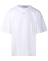 Off-White c/o Virgil Abloh - T-Shirt With Logo Detail - Lyst