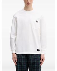 Neighborhood - Logo-Patch Pocket T-Shirt - Lyst