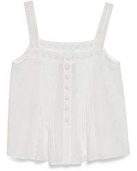 Bambah - Ritchel Lace Trim Cami Vest - Lyst